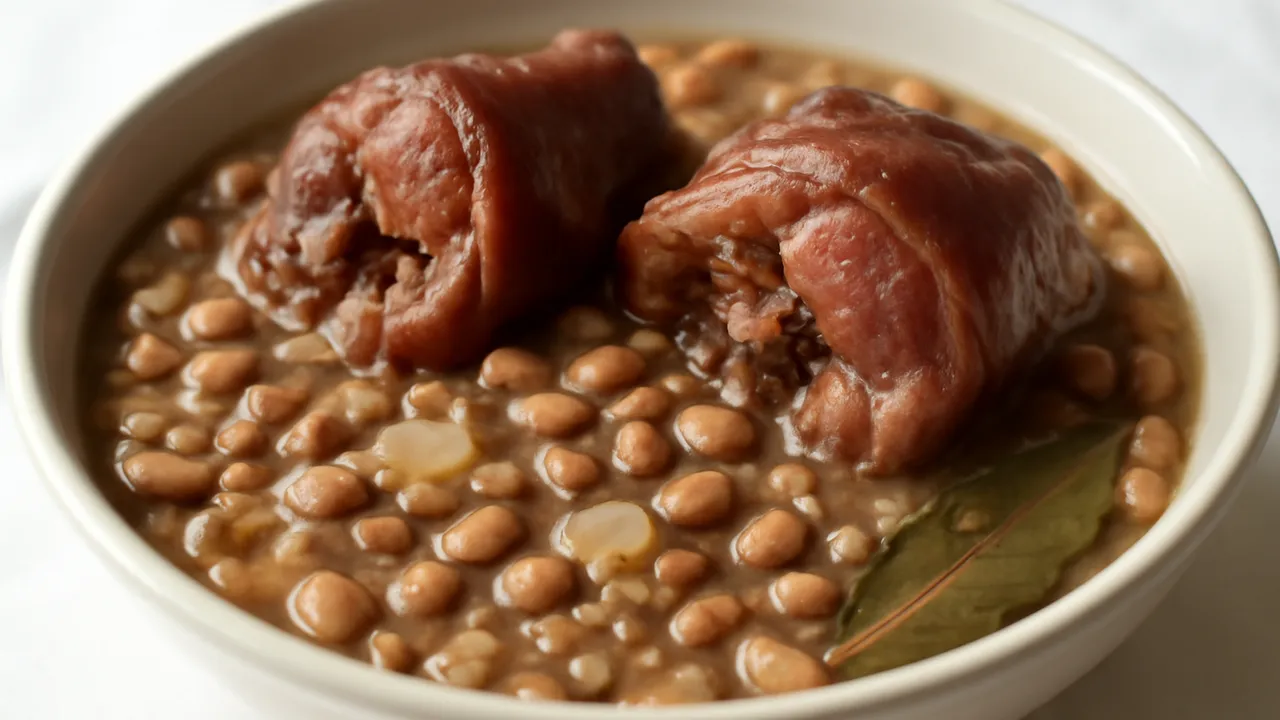 Ham Hocks with Pinto Beans
