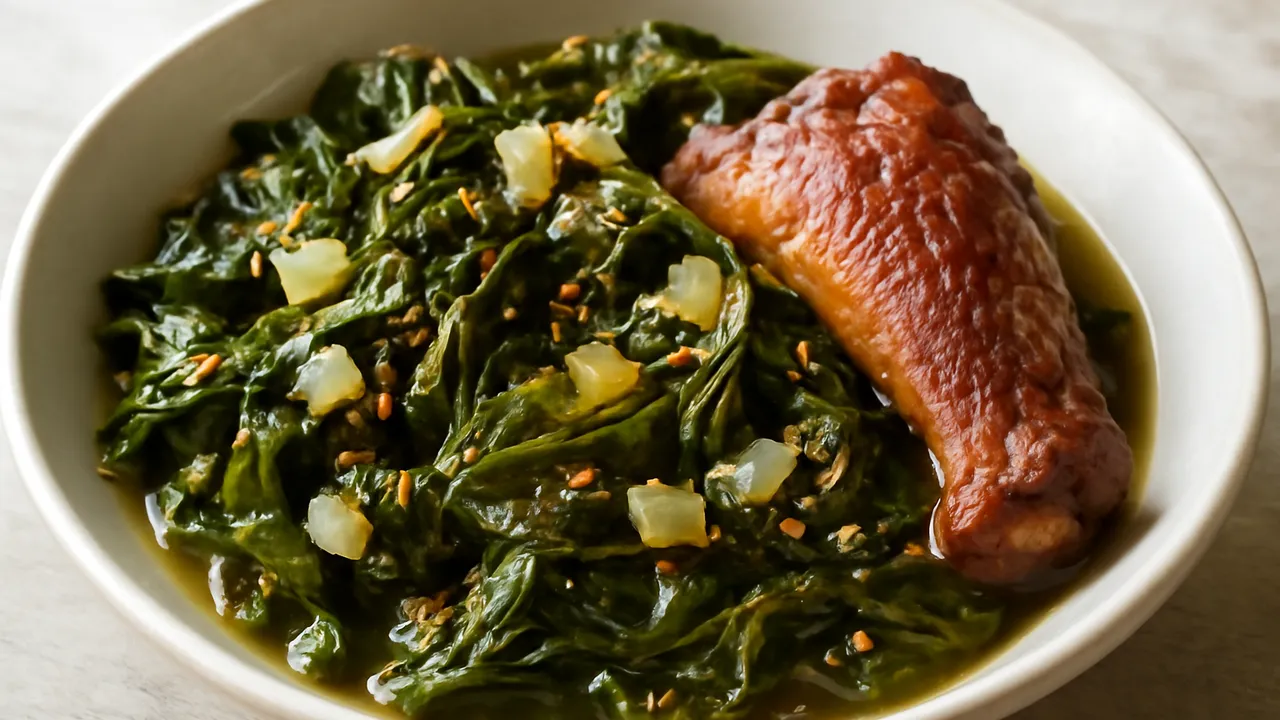 Collard Greens with Smoked Turkey