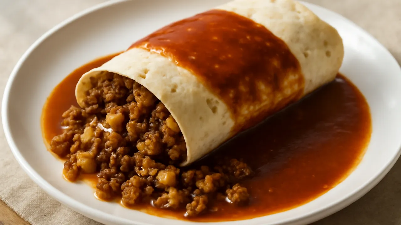 Smothered Wet Burrito