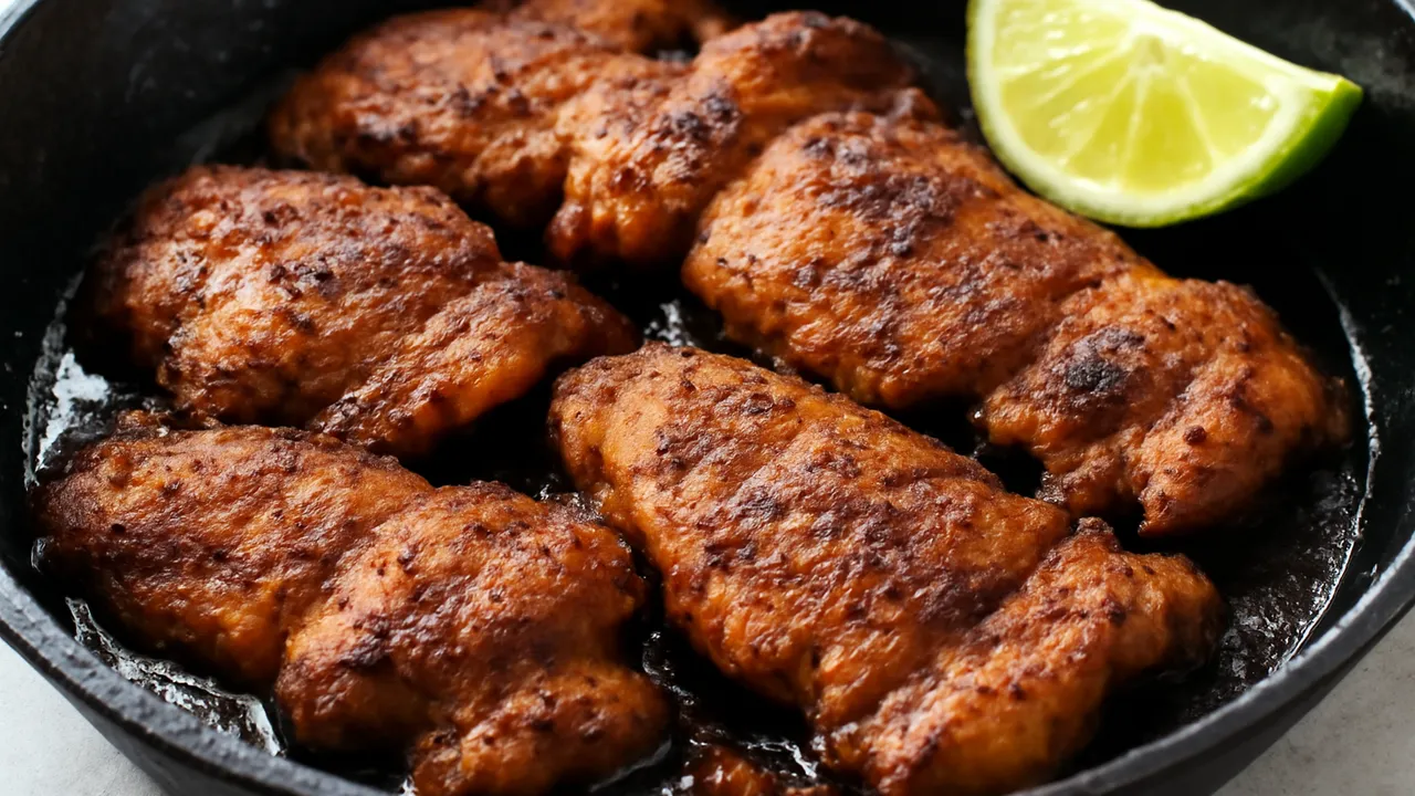 Skillet Chicken Fajitas