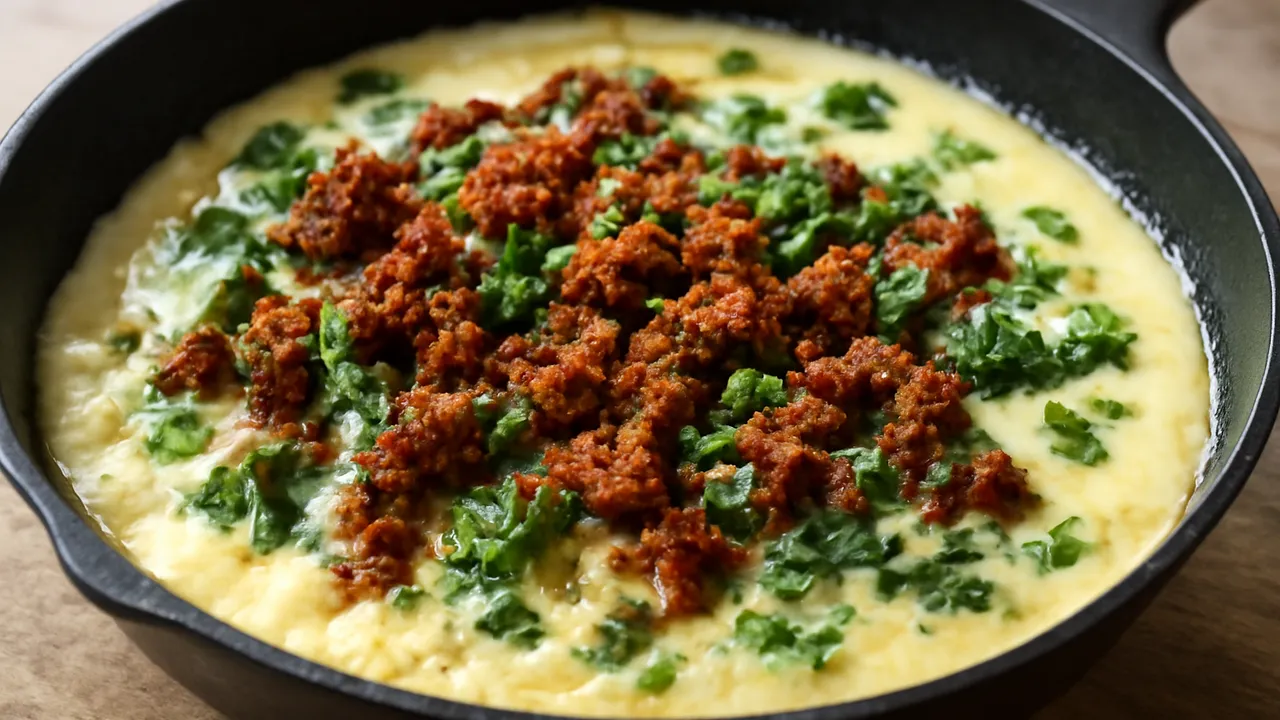 Queso Fundido with Chorizo