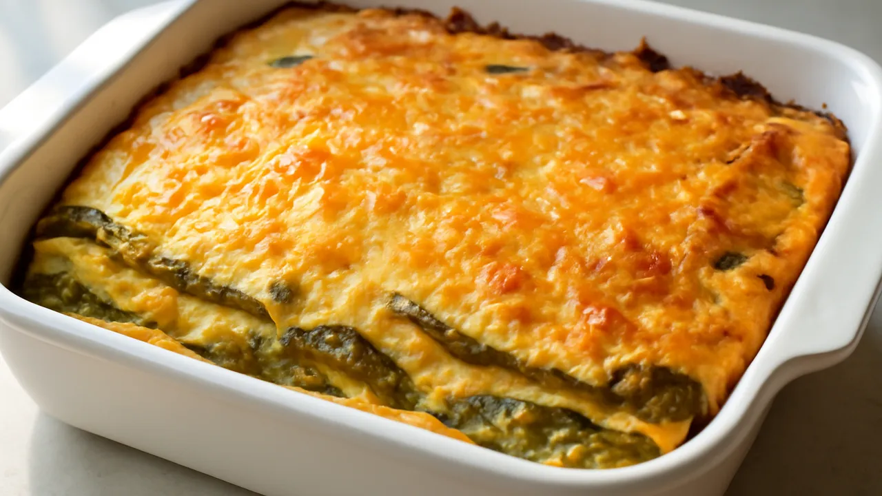 Baked Chile Relleno Casserole