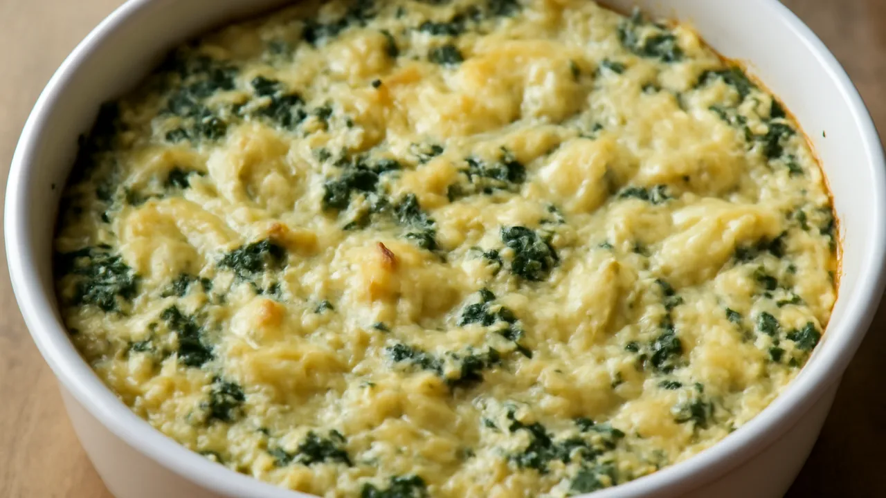Hot Spinach and Artichoke Dip