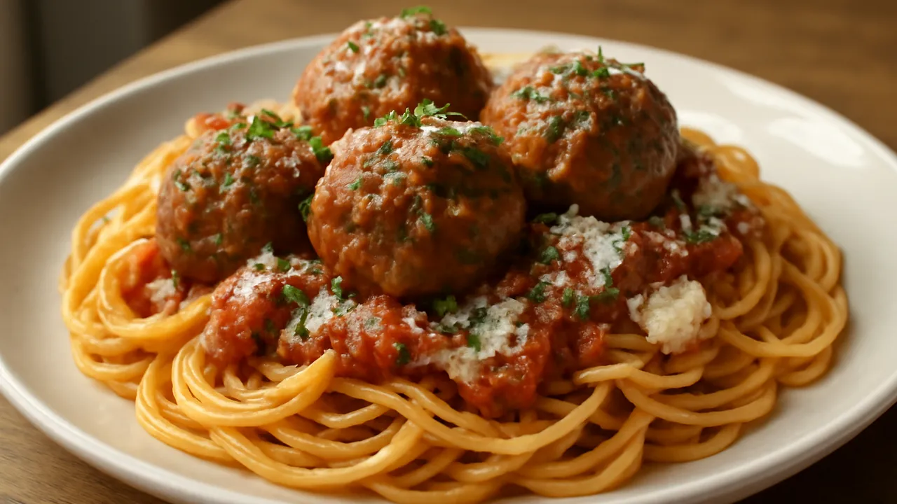 Spaghetti and Meatballs