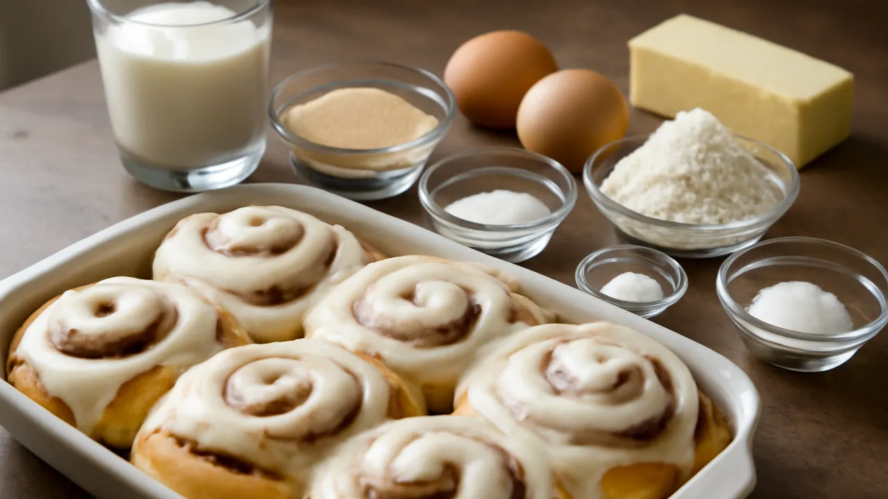 Cinnamon Rolls with Cream Cheese Icing