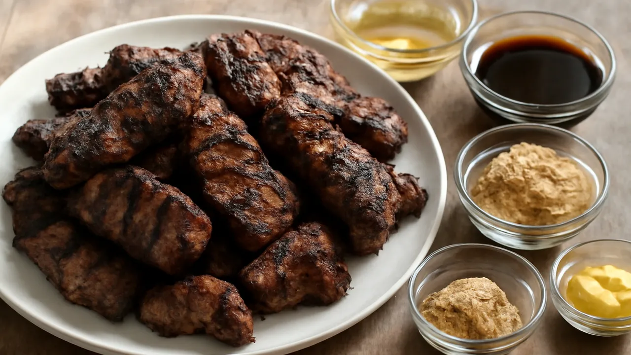 New England Grilled Steak Tips