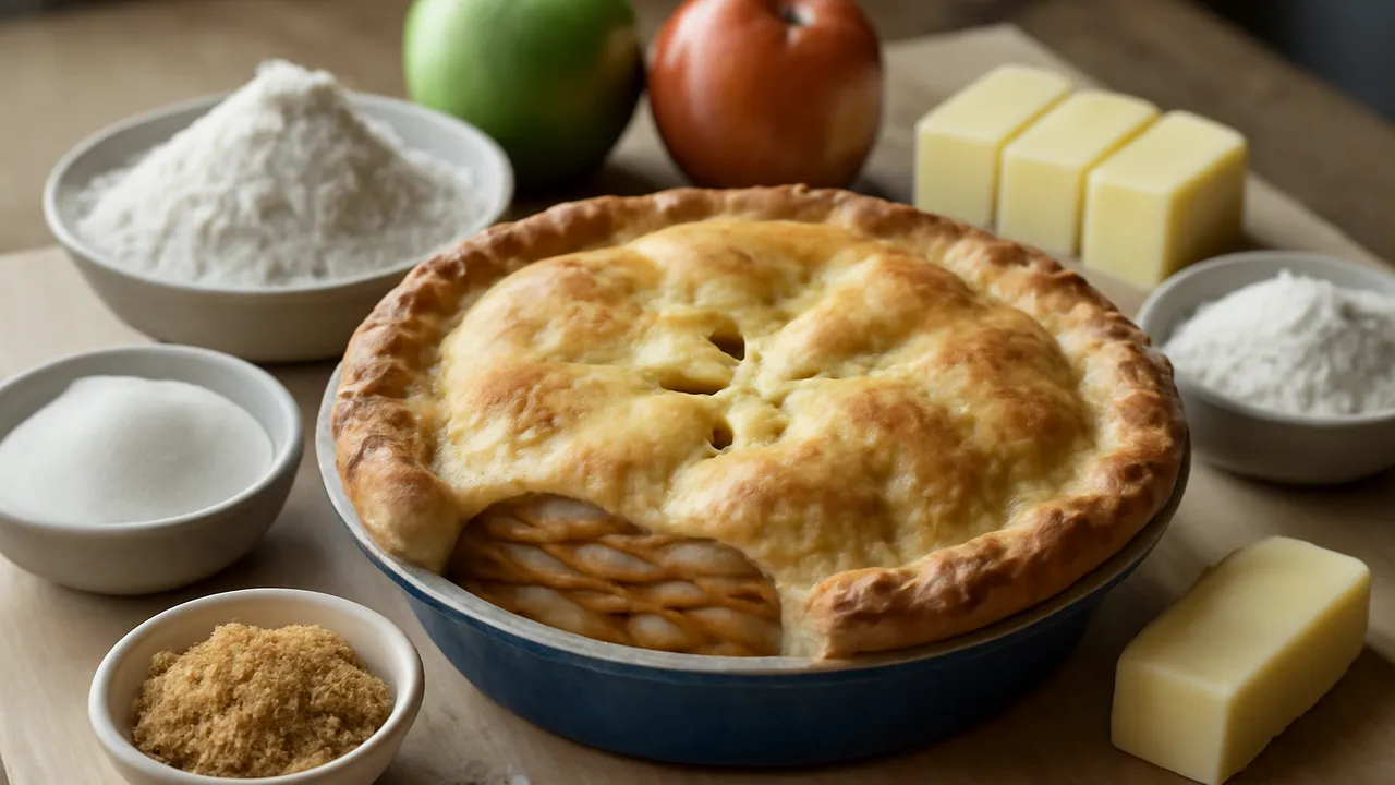 Deep-Dish Double-Crust Apple Pie