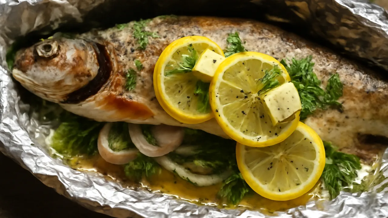 Campfire Foil-Wrapped Rainbow Trout