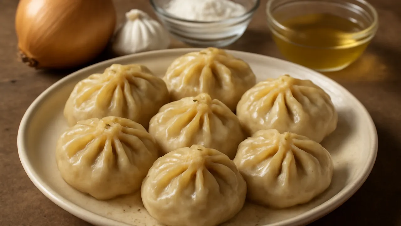 Buuz (Mongolian Steamed Dumplings)