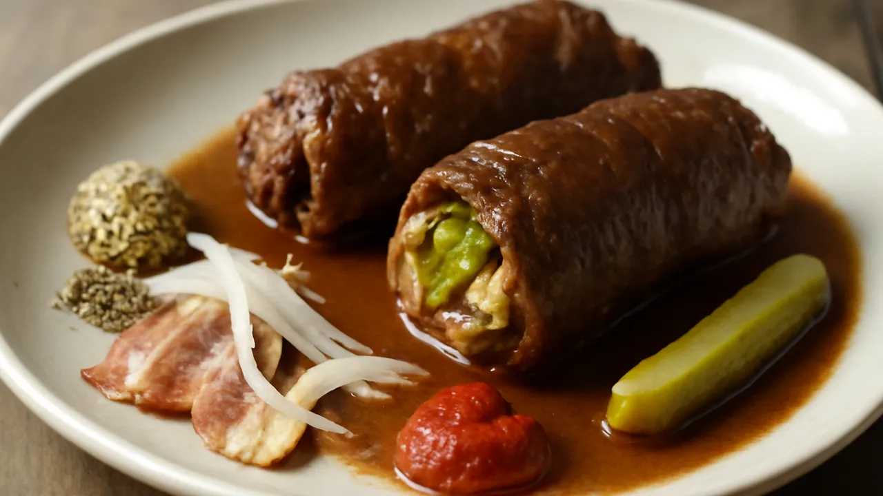 Rouladen (German Braised Beef Rolls)