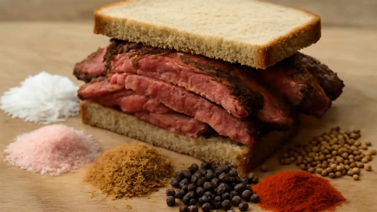 Montreal Smoked Meat Sandwich